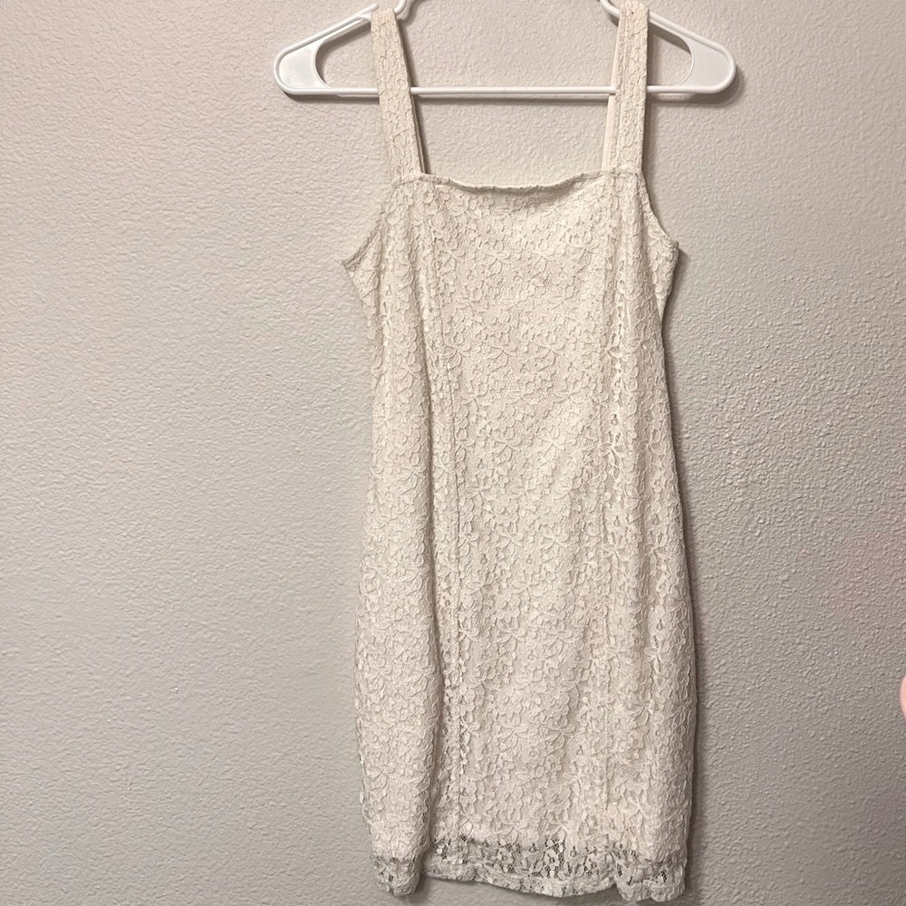 Hollister Ivory Lace Dress